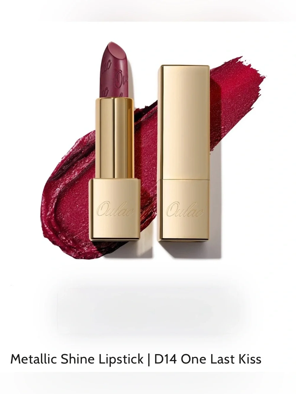 Oulac Metallic Shine Lipstick